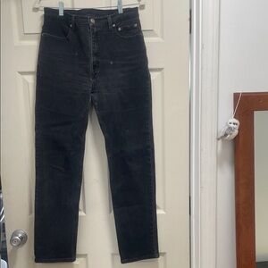 Harley-Davidson Black Denim Jeans Size 10